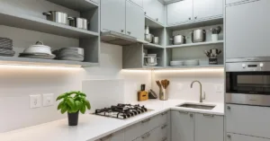 Leia mais sobre o artigo Cozinha Moderna e Pequena com Sustentabilidade e Praticidade!