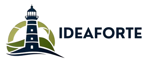 Logo do site IDEAFORTE arquitetura sustentável para casa e jardim