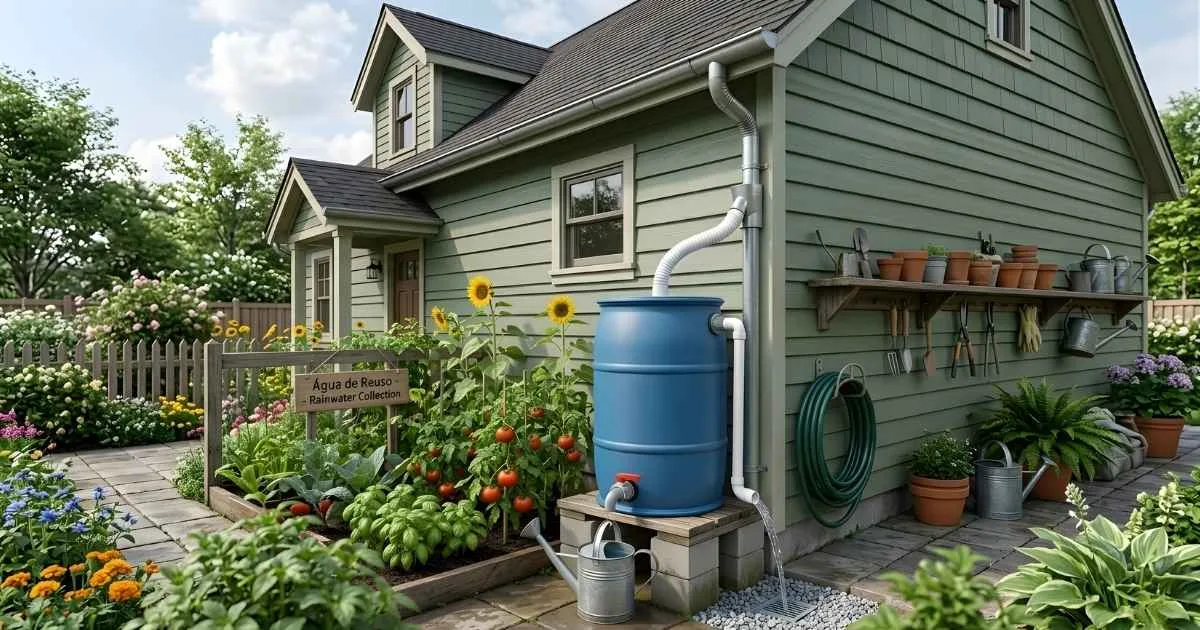 Como fazer Cisterna Simples e Barata com Bombona Plástica (passo a passo)
