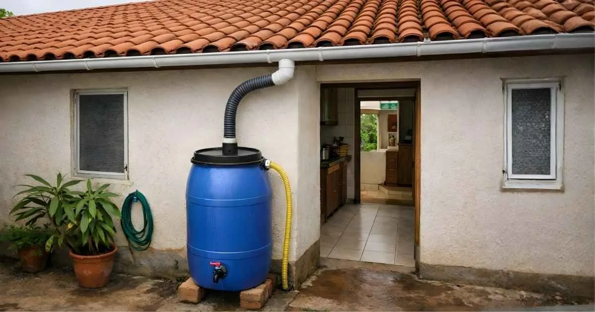 Captação de Água da Chuva Simples Veja Como Montar seu Sistema Caseiro Gastando Pouco