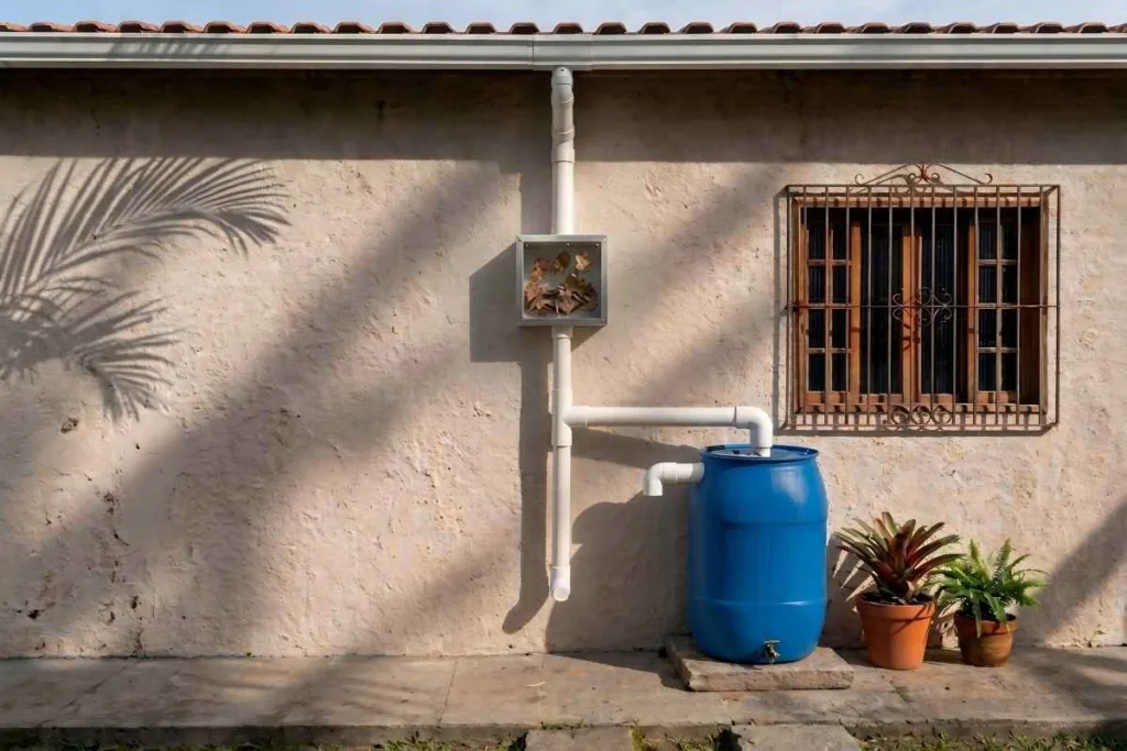 Filtro caseiro para água da chuva