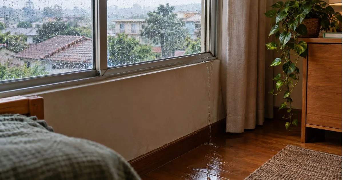 Chuva Entrando Pela Janela: Como Descobrir a Causa e Vedar de Vez (Sem Quebrar Nada)